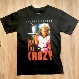 Britney Spears early 2000s inspired t shirt You Drive Me Crazy M